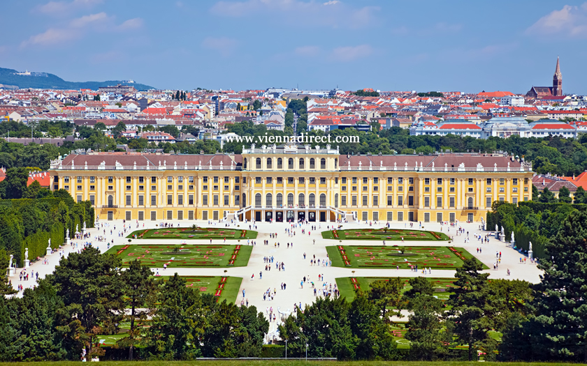 العادم وسادة المستأجر  Schönbrunn Palace, Vienna