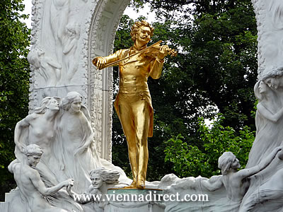 Statue of Johann Strauss, Vienna